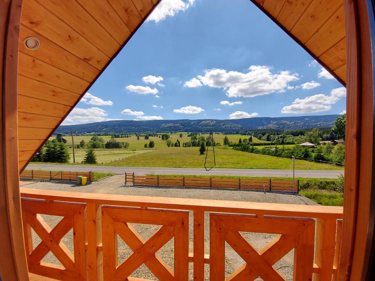 Osada Orlica Klimatyczne Domki Z Widokiem Na Gory I Termalnym Spa Sauna Jacuzzi 4 Km Od Zieleniec Ski Arena Lasowka Εξωτερικό φωτογραφία