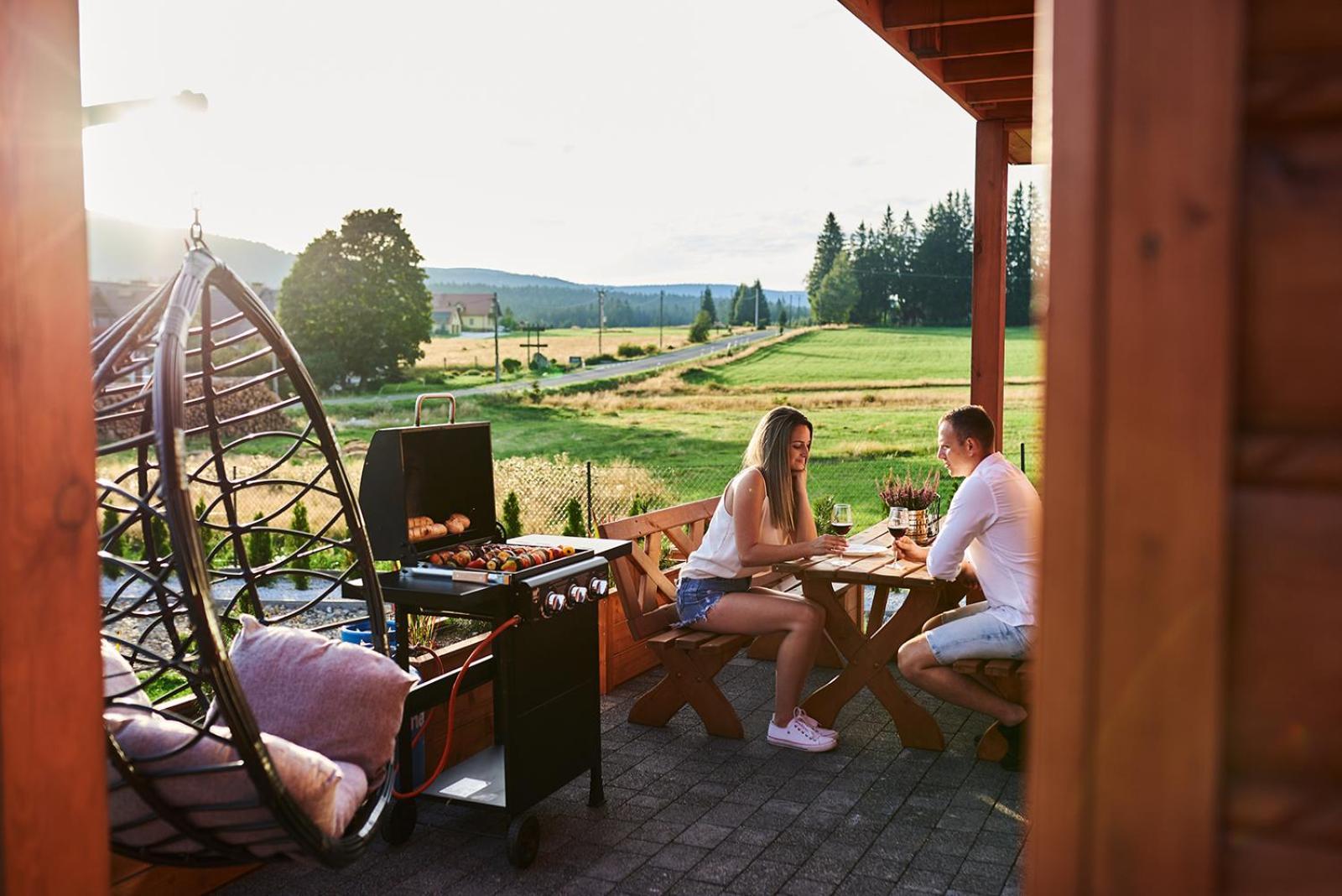 Osada Orlica Klimatyczne Domki Z Widokiem Na Gory I Termalnym Spa Sauna Jacuzzi 4 Km Od Zieleniec Ski Arena Lasowka Εξωτερικό φωτογραφία